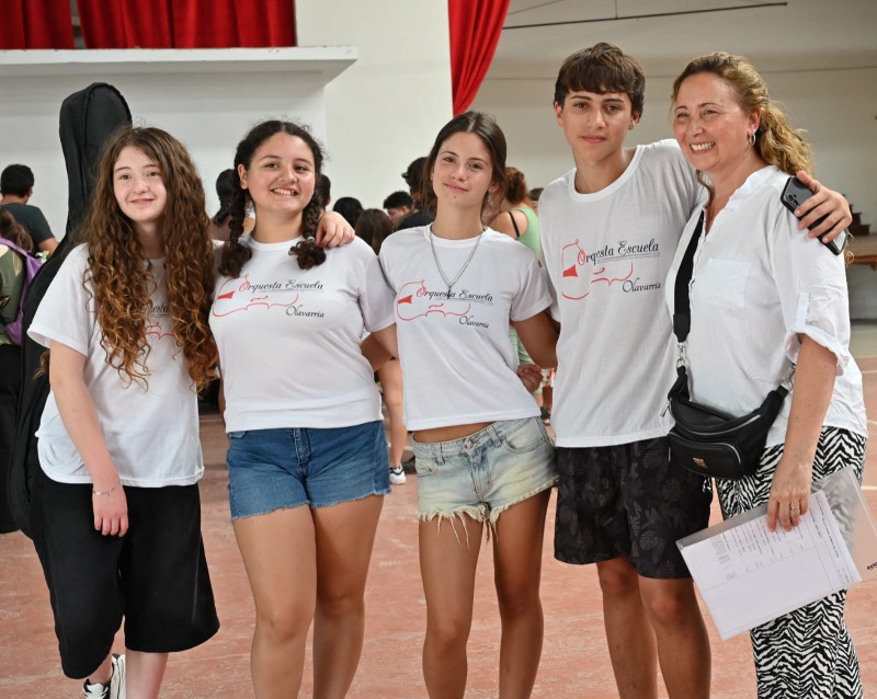J�venes olavarrienses van al Festival Internacional de M�sica